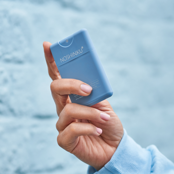 Noshinku - Refillable Vetiver Patchouli Hydrating Pocket Hand Sanitizer