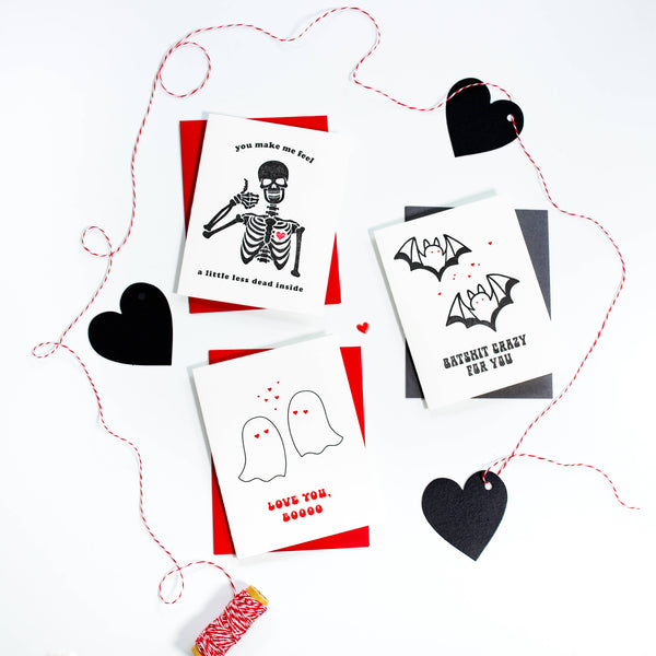 Steel Petal Press - Less Dead Inside - Love, Valentine's Day Anniversary Card