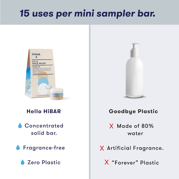 HiBAR - Face Wash Sampler
