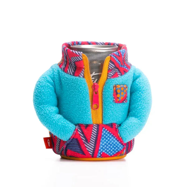 Puffin Drinkwear - The Fleece - Insulated 12 oz Can Cooler - Totally Teal