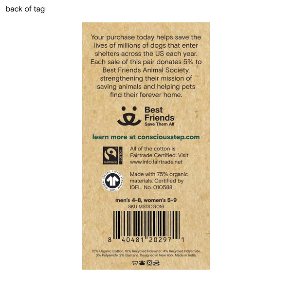 Conscious Step - Socks that Save Dogs | Tricks or Treats