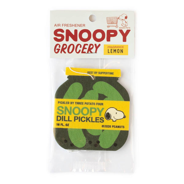 Three Potato Four - 3P4 x Peanuts® Grocery - Snoopy Pickle Air Freshener