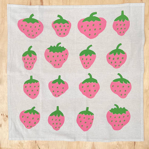Nice life - Strawberry Tea Towel