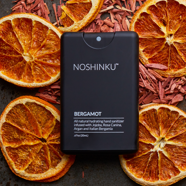 Noshinku - BERGAMOT ULTRA-MOISTURIZING ORGANIC POCKET HAND SANITIZER