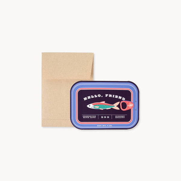 UWP Luxe - Sardines Pop-Up Everyday Greeting Card
