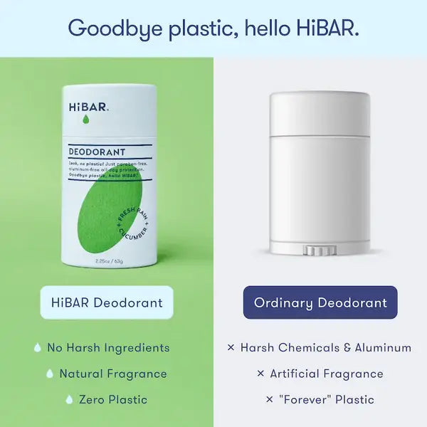 HiBAR - HiBAR Deodorant Fresh Rain + Cucumber