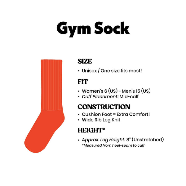 Gumball Poodle - Spooky Babe Gym Crew Socks