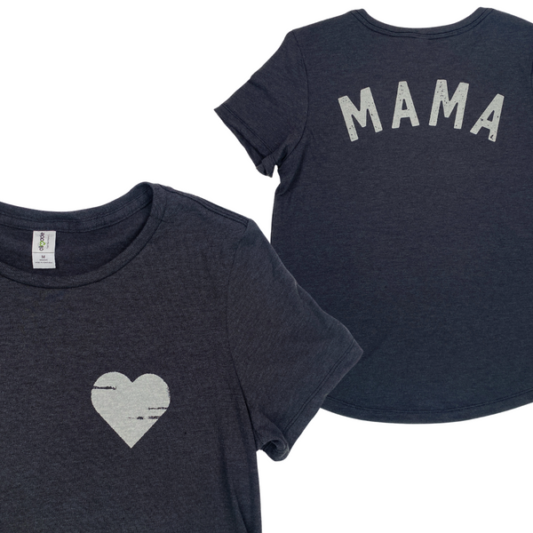 Mama Heart Women's Scoop Tee