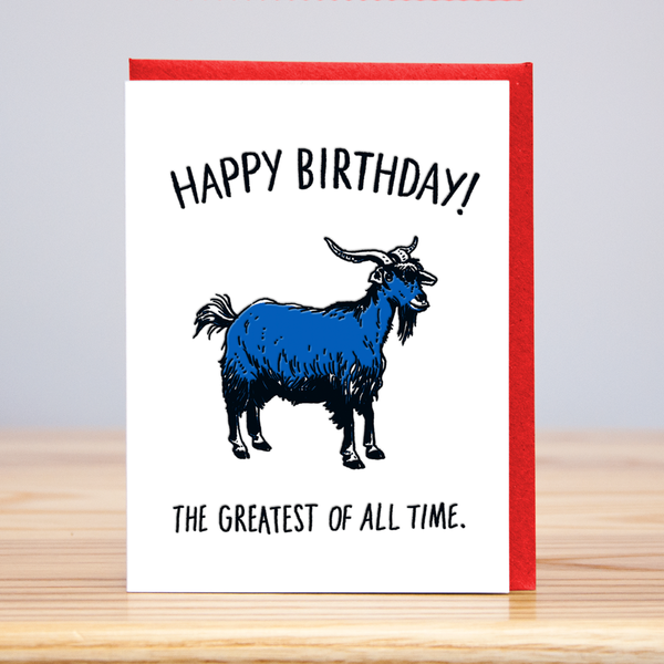 Huckleberry Letterpress - Greatest Of All Time (Letterpress)