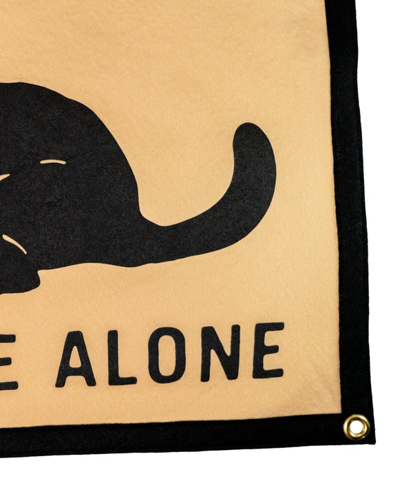 Oxford Pennant - Leave Me Alone Camp Flag
