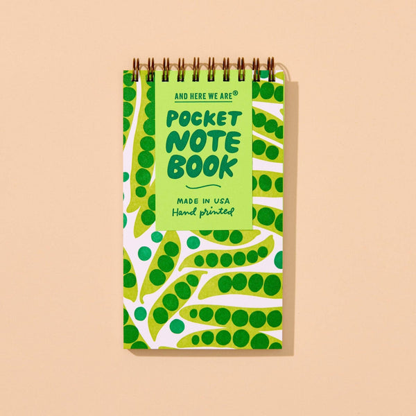 Pea Pod Pocket-size Spiral Notebook