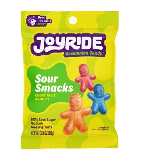 Grandpa Joe's Candy Shop - Joyride Sour Smacks, 3.5oz, 10ct