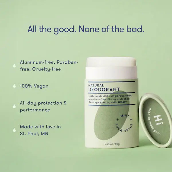 HiBAR - HiBAR Deodorant  Eucalyptus + Mint