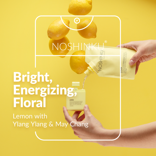 Noshinku - Refillable Lemon Ylang-Ylang Moisturizing Pocket Sanitizer