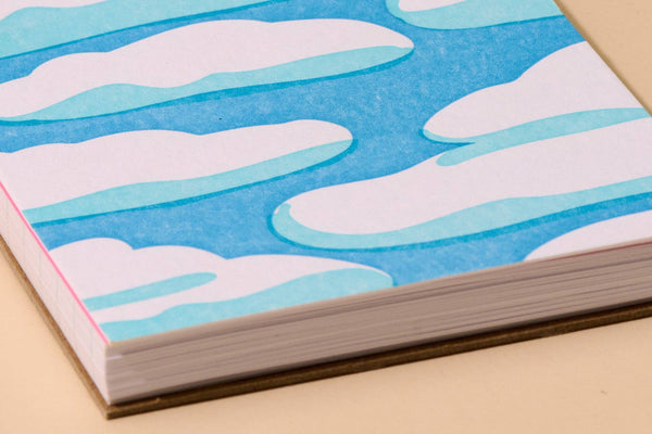 Dreamy Pocket Size Spiral Notebook – Sky and Clouds