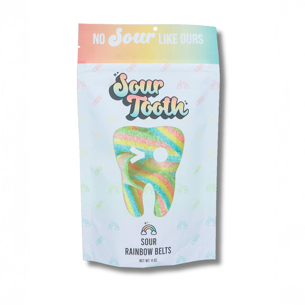 Sour Tooth - Sour Rainbow Belts