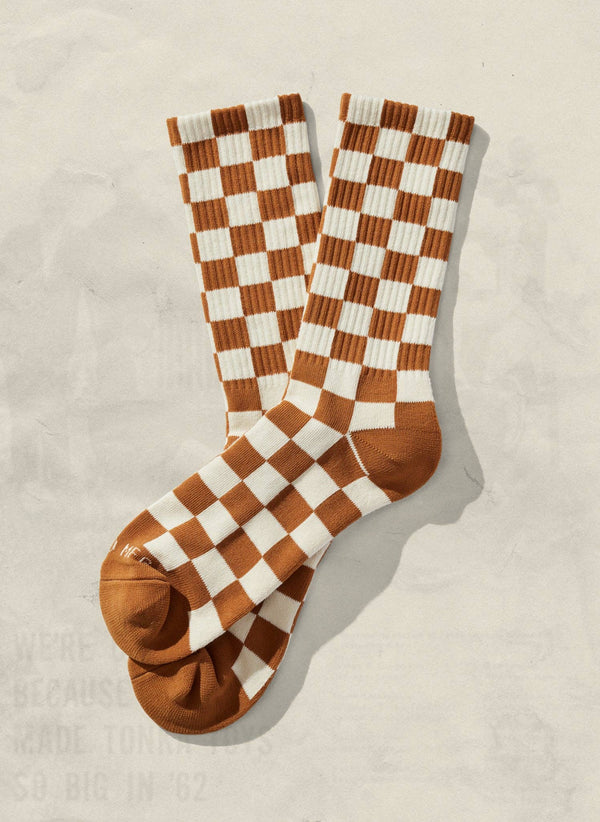 Weld Mfg. - Checkerboard Crew Socks