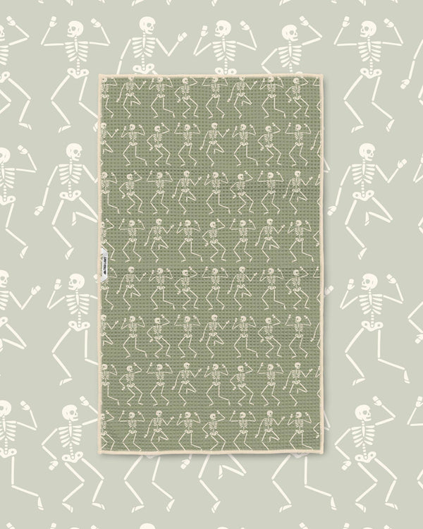 Trek Light - Kitchen Tea Towel Quick Dry | Skeleton Party | Halloween