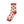 Ruff House Print Shop - Strawberry Pattern Unisex Ribbed Crew Socks