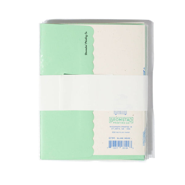 Bromstad Printing Co. - Everything Is On Fire - Risograph Greeting Card