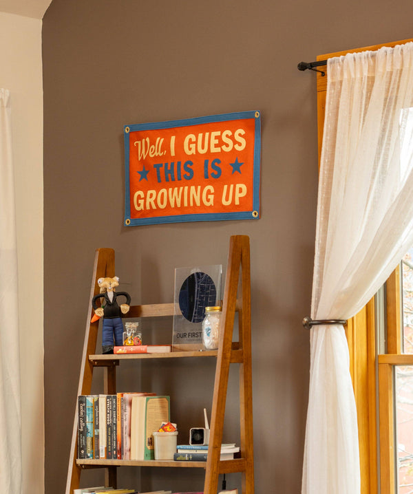 Oxford Pennant - Well, I Guess This Is Growing Up Camp Flag • Blink-182 x Oxford Pennant
