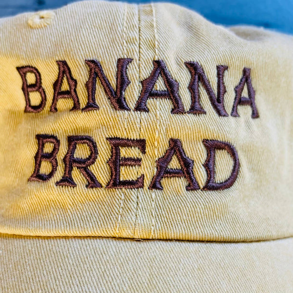 The Silver Spider - Banana Bread Baseball Cap Dad Hat Restaurant foodie bakery