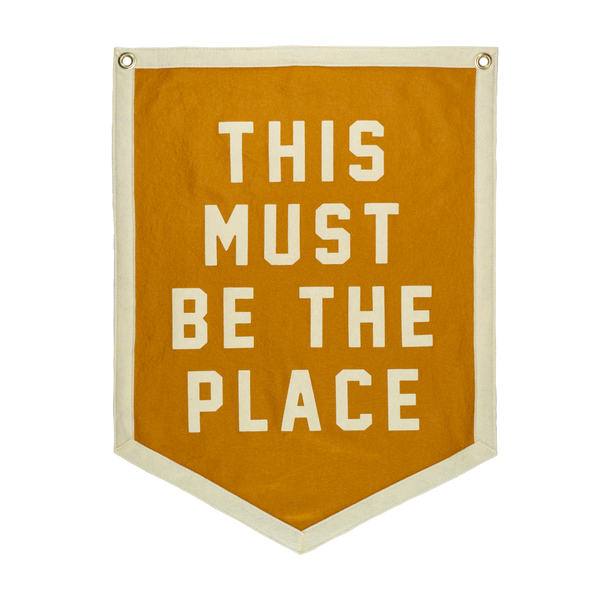 Oxford Pennant - This Must Be The Place Camp Flag