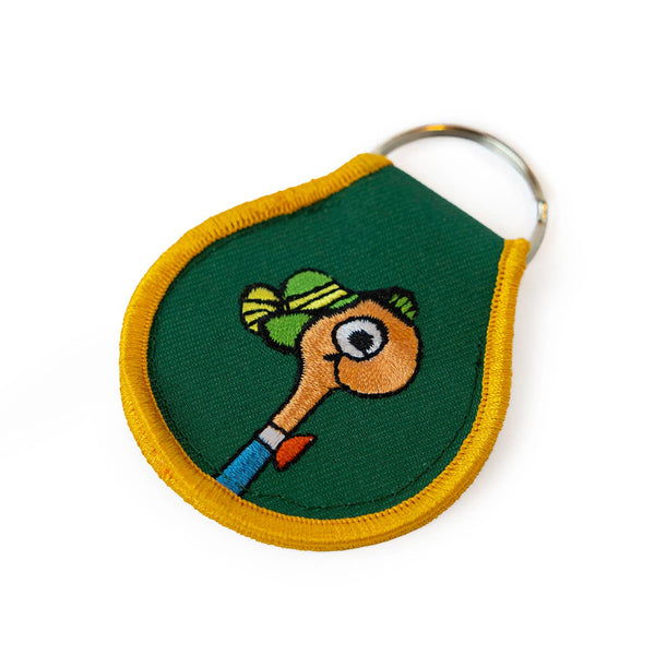 Three Potato Four - 3P4 x Richard Scarry® - Lowly Worm Patch Keychain