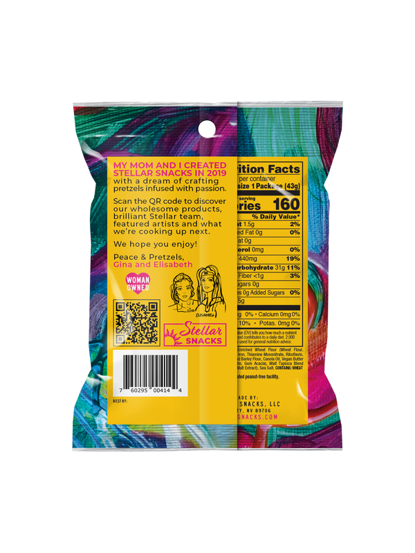 Stellar Snacks - Stellar Pretzel Braids - Simply Stellar - 1.5oz