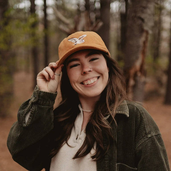 Bird Collective - Barn Owl Corduroy Hat