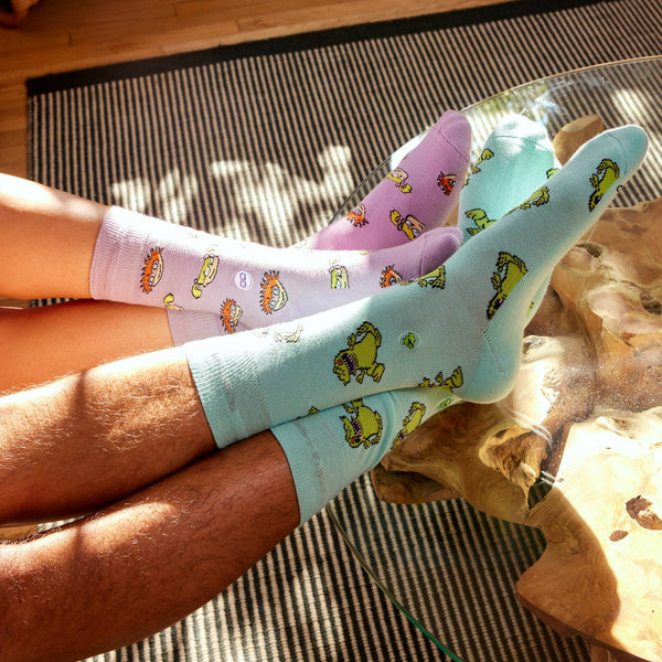Conscious Step - Rugrats Socks that Find a Cure (Blue Reptars)