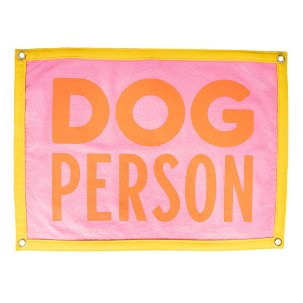 Oxford Pennant - Dog Person Camp Flag • Maxine x Oxford Pennant