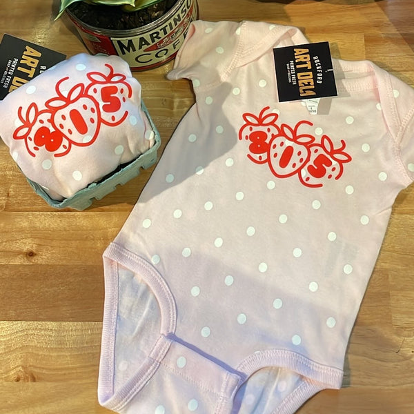 815 Strawberry Onesie