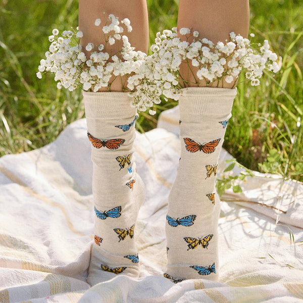 Socks that Protect Butterflies