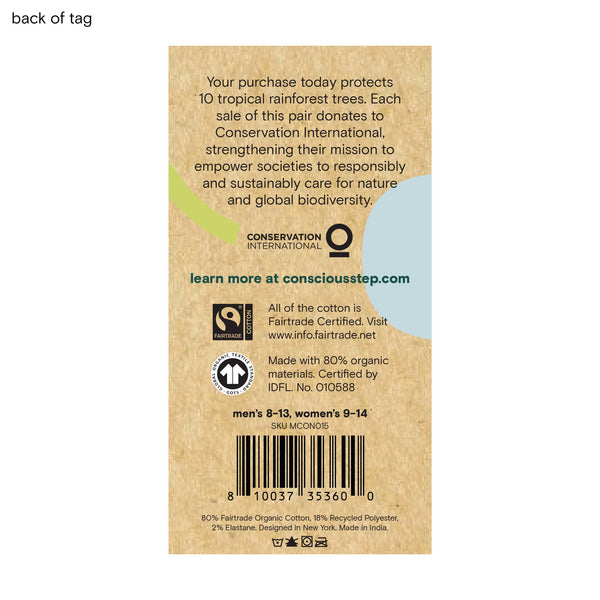 Conscious Step - Socks that Protect Tropical Rainforests (Slithering Snakes)
