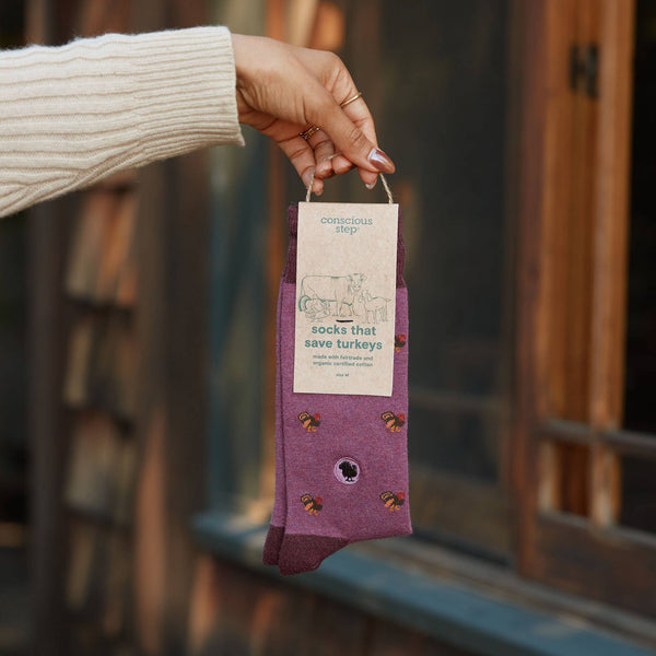 Conscious Step - Socks that Save Turkeys