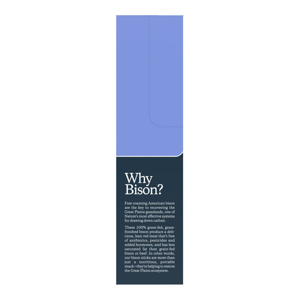 Patagonia Provisions - Bison Sticks - Original - Grass-Fed and Finished (12 Pack)
