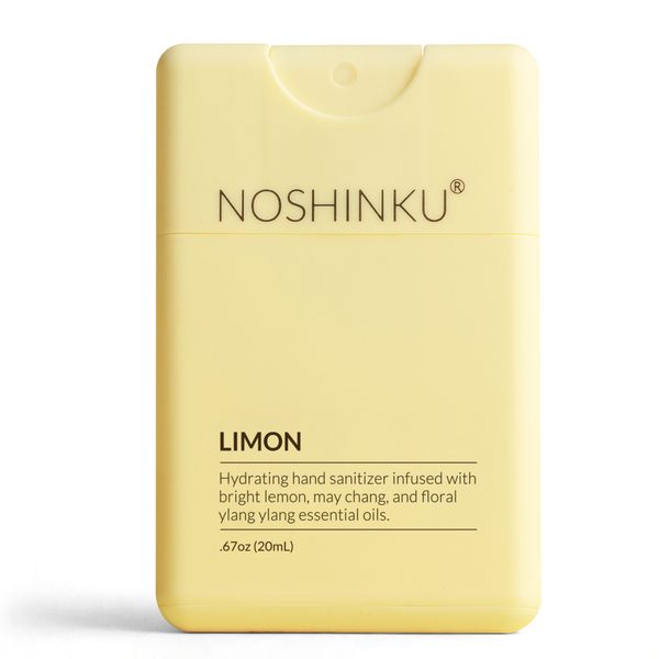 Noshinku - Refillable Lemon Ylang-Ylang Moisturizing Pocket Sanitizer