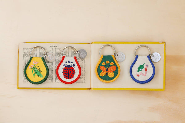 Three Potato Four - Patch Keychain - Butterfly