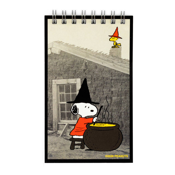 Three Potato Four - 3P4 x Peanuts® Halloween - Snoopy Witch Mini Notebook