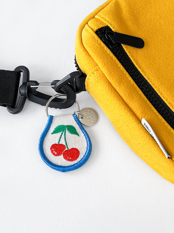 Three Potato Four - Patch Keychain - Cherries