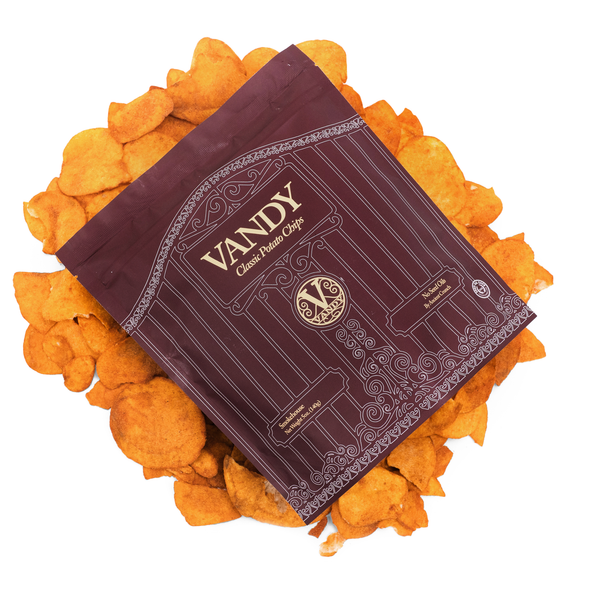 Ancient Crunch - Vandy Crisps, Smokehouse BBQ, 5oz Bag Case