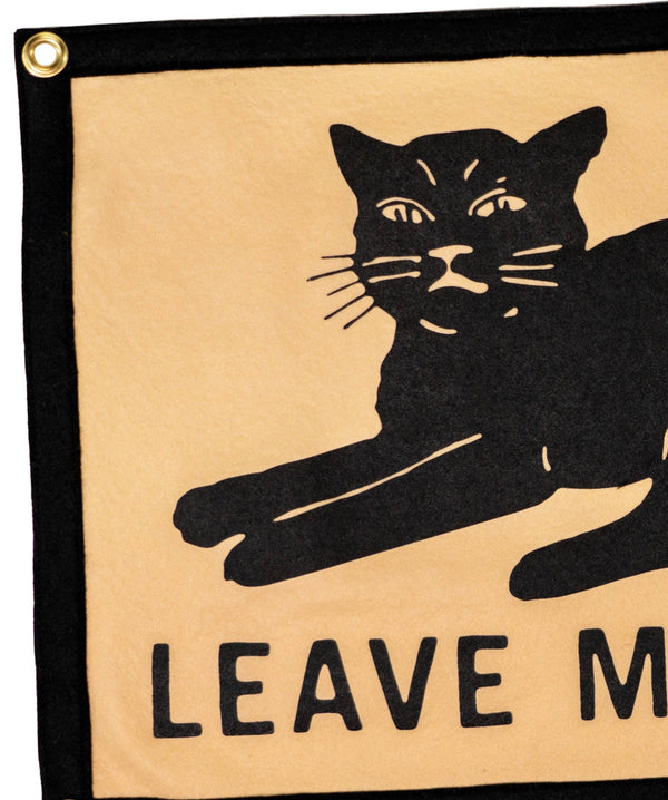 Oxford Pennant - Leave Me Alone Camp Flag