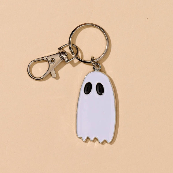 And Here We Are - Enamel Keychain & Bag Charm—Ghost