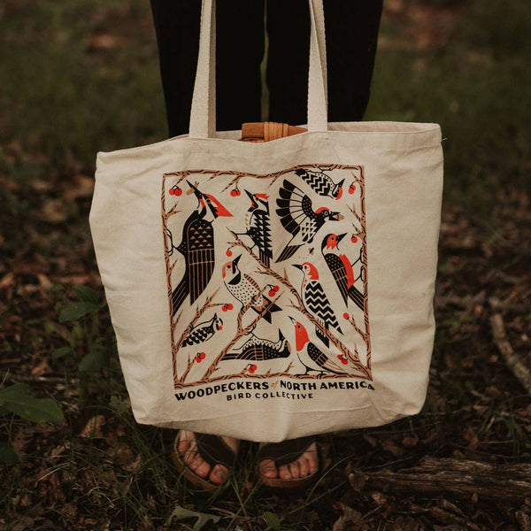 Bird Collective - Woodpeckers of North America Tote Bag