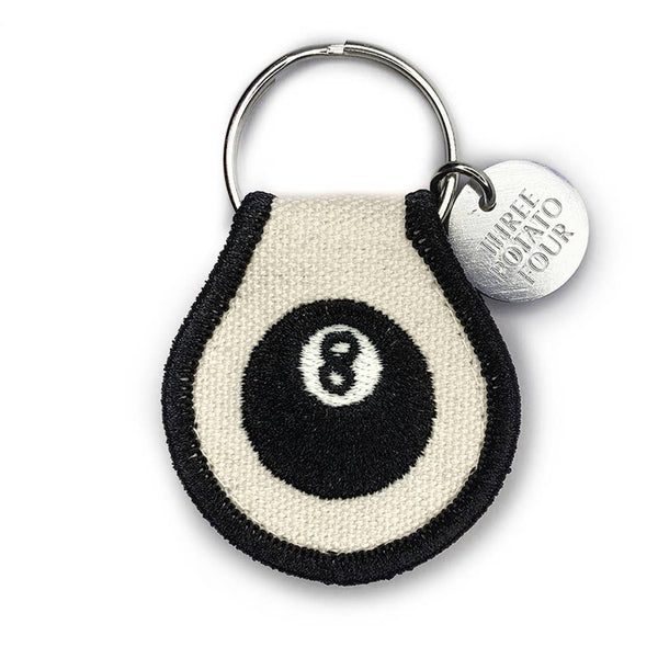Three Potato Four - Patch Keychain - 8 Ball