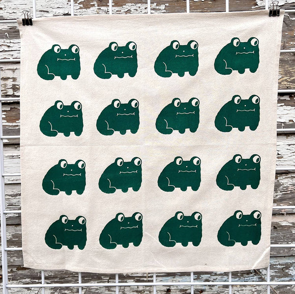 Nice life - Frog tea towel