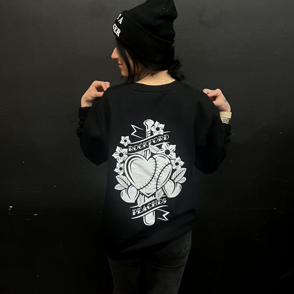 Tattoo Peach Crewneck