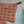 ilikesara | art + goods - Zippered pouch | eyeball - rust orange eye blockprint pencil, supply, makeup bag with waterproof lining