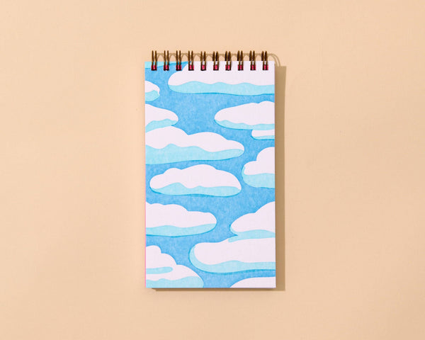 Dreamy Pocket Size Spiral Notebook – Sky and Clouds